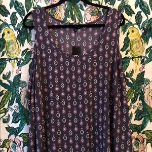 NWT Torrid Paisley/Geometric Print Tank